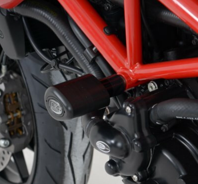 Краш тапи R&amp;G RACING Aero Crash Protectors Black Ducati Hypermotard 821 13-16 / 939 16-18 / Hyperstrada 939 16